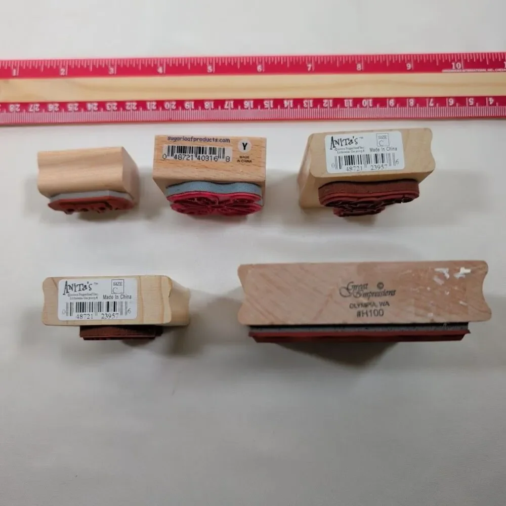 Lot #1 5 BABY Rubber Stamps Stampin' Up Anita's SugarLoaf Great Impressions